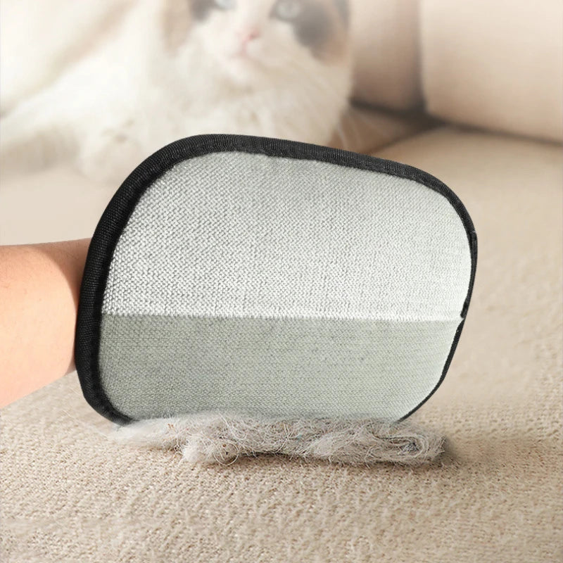 Pet Grooming Gloves Pet Hair Remover Brush Kitten Cleaning Glove Removing Dog Cat Hair from Sofa Carpet Clothes Pet Supplies﻿ ﻿
